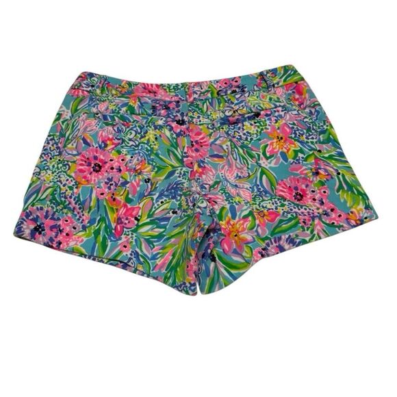 Women’s Lilly Pulitzer Callahan Low Rise Shorts Size 2 Stretch - Picture 2 of 7
